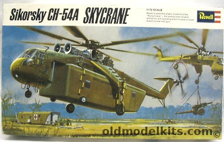 Revell 1/72 Sikorsky CH-54A Skycrane, H258-200 plastic model kit